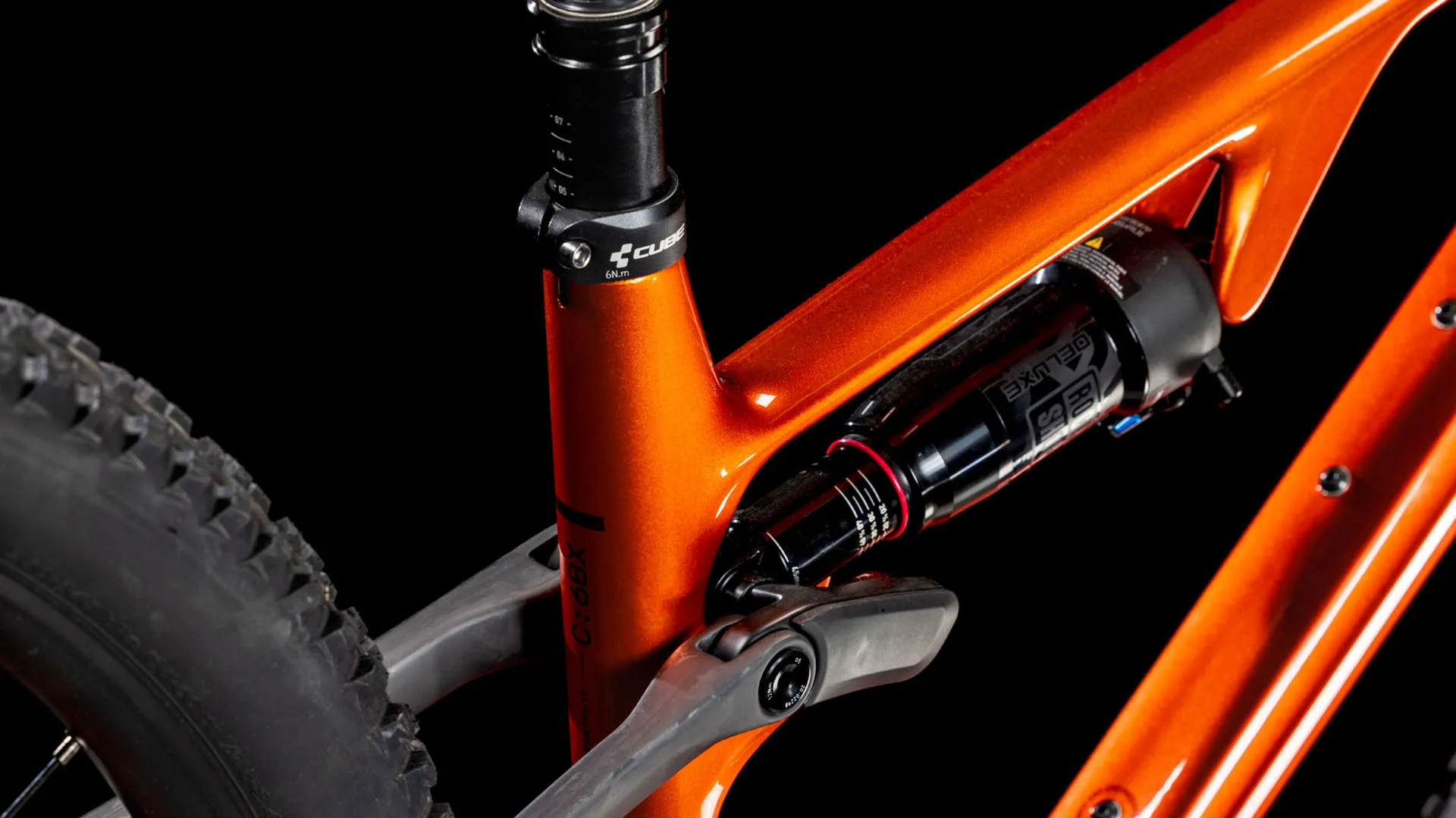 Cube AMS ONE11 C:68X Pro 29 electricorange´n´carbon 2026 - Image 3