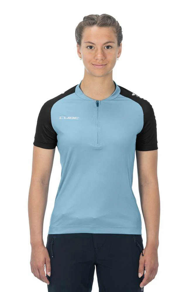 Cube ATX WS Trikot Half Zip CMPT kurzarm - Image 4