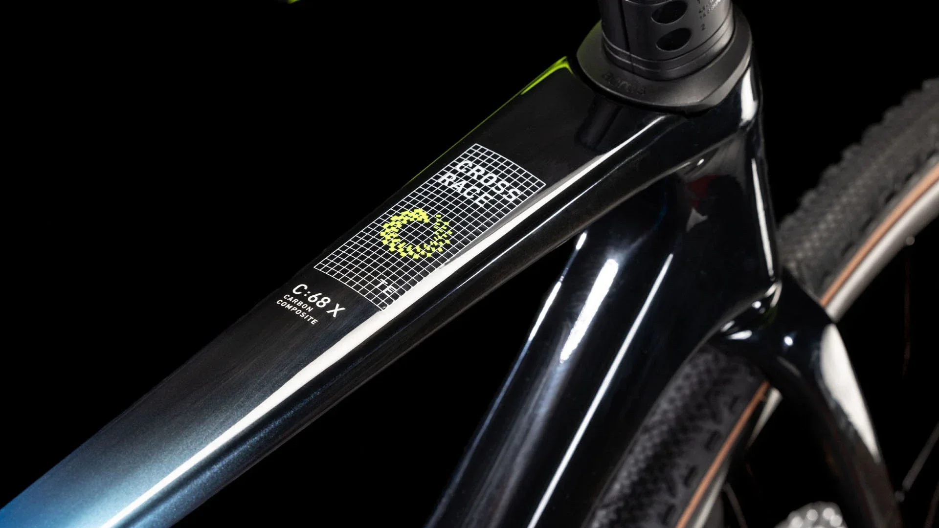 Cube Cross Race C:68X TE hydrogenblue´n´carbon - Image 3