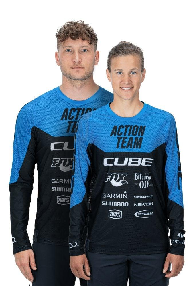 Cube EDGE Rundhalstrikot langarm - Image 17