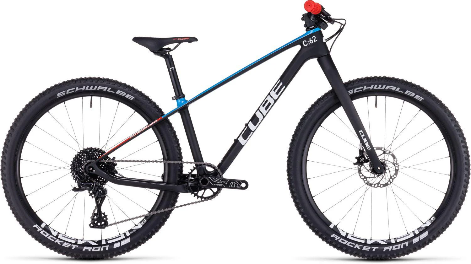 Cube Elite 240 C:62 Pro carbon´n´blue´n´red 24"