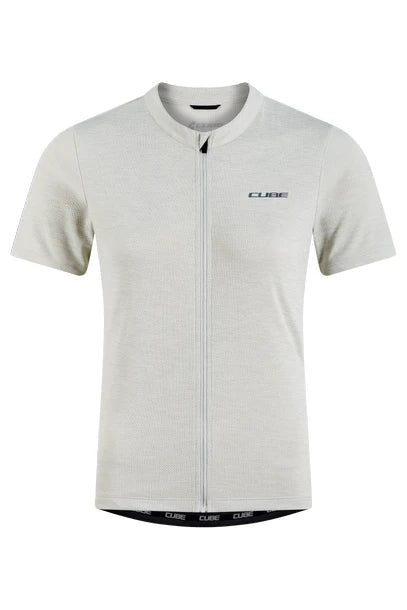 Cube GRAVEL Trikot Full Zip CARGO kurzarm