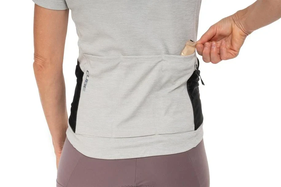 Cube GRAVEL WS Trikot Full Zip CARGO kurzarm - Image 9