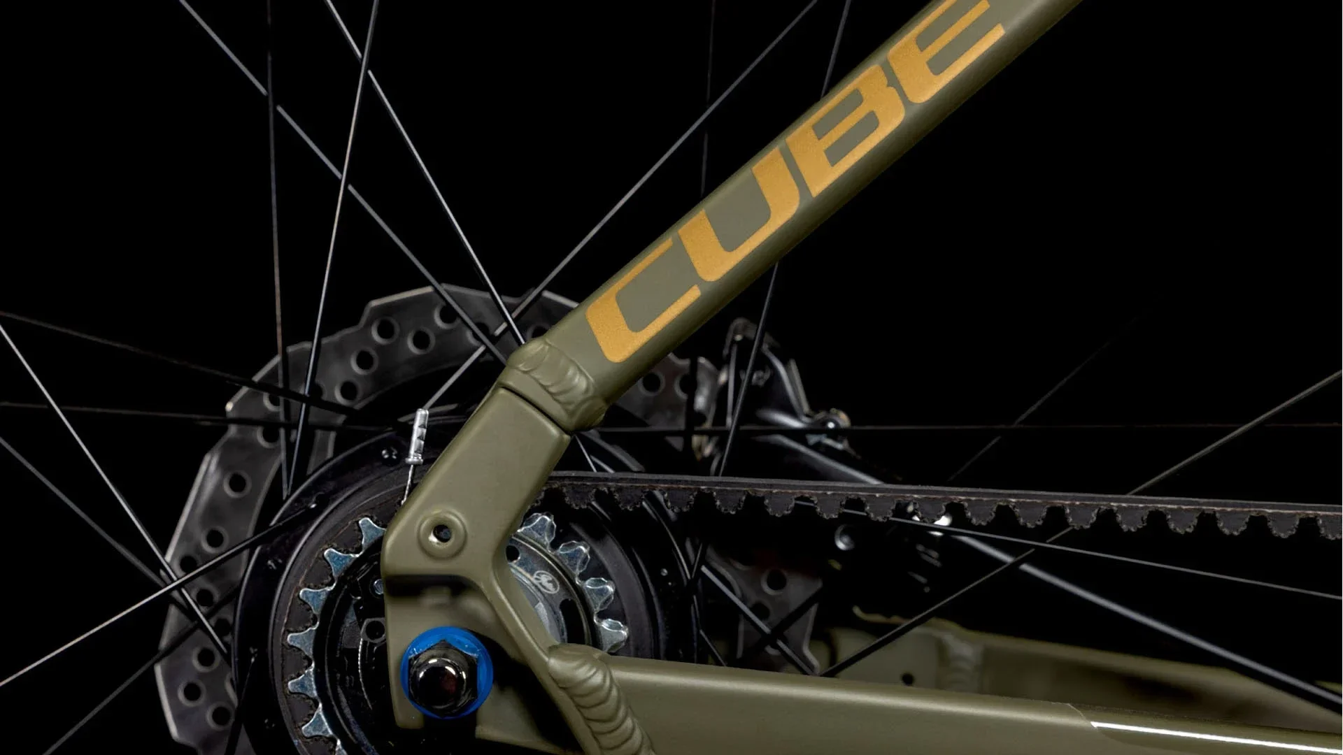 Cube Hyde Pro dustyolive´n´gold Trapez - Image 3