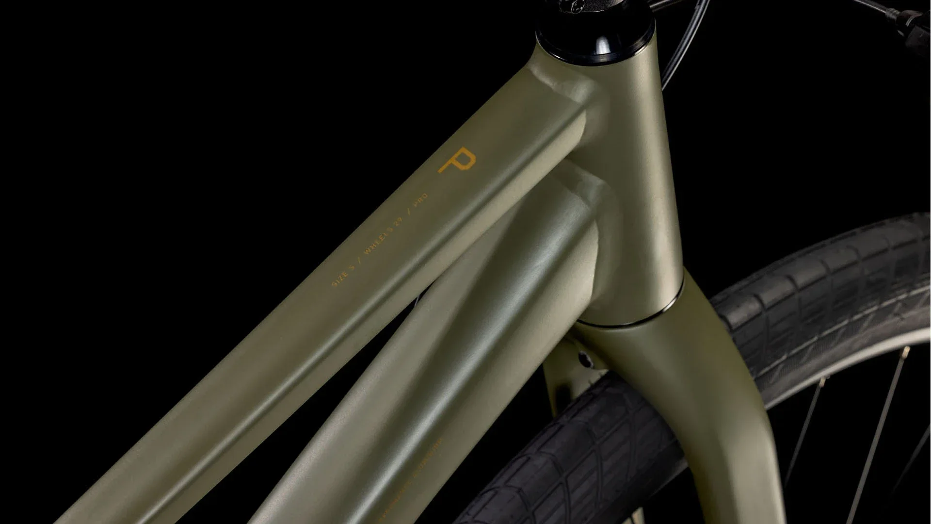 Cube Hyde Pro dustyolive´n´gold Trapez - Image 5