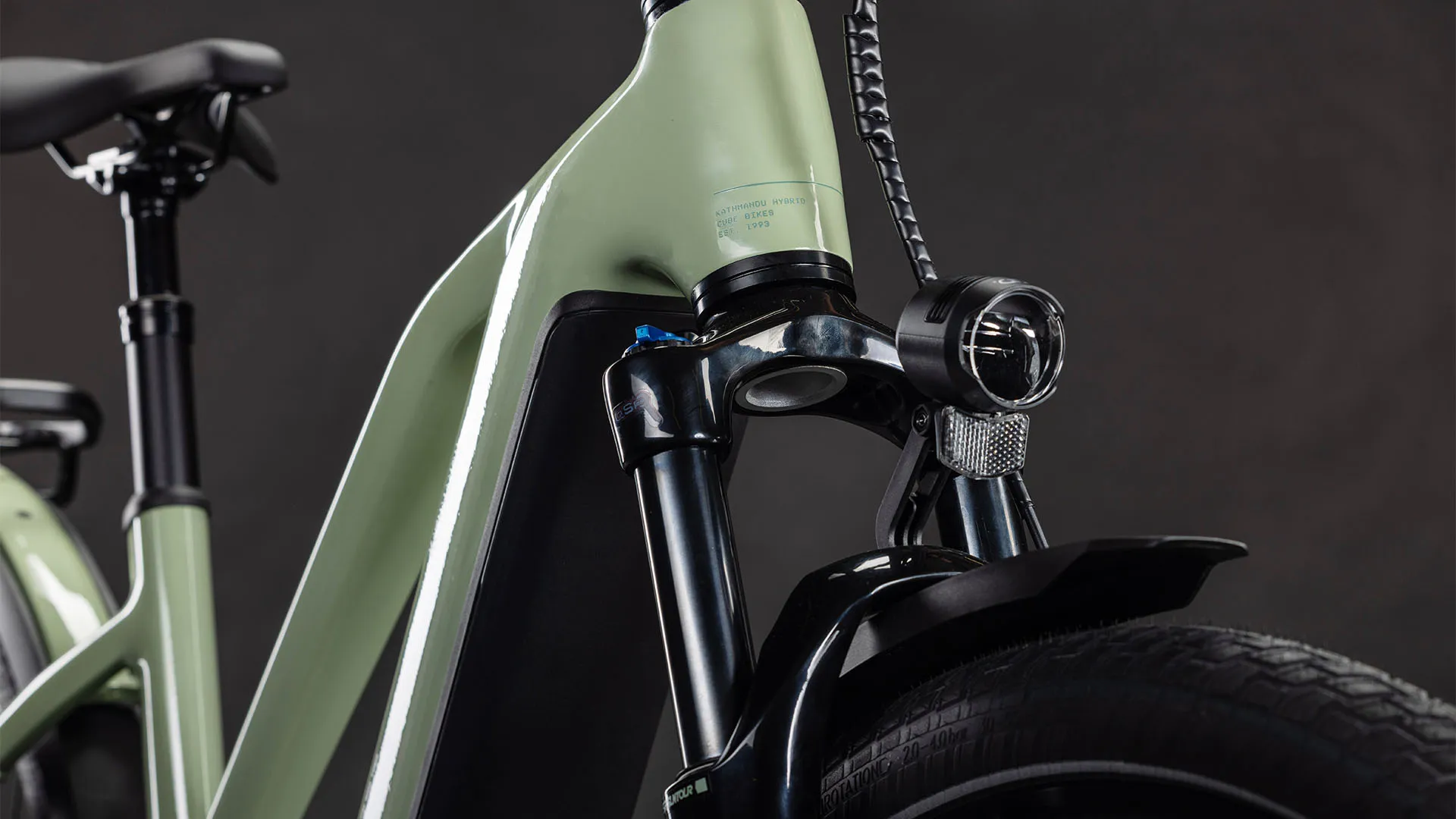 Cube Kathmandu Hybrid ONE 800 pea´n´green Trapeze 2026 - Image 6