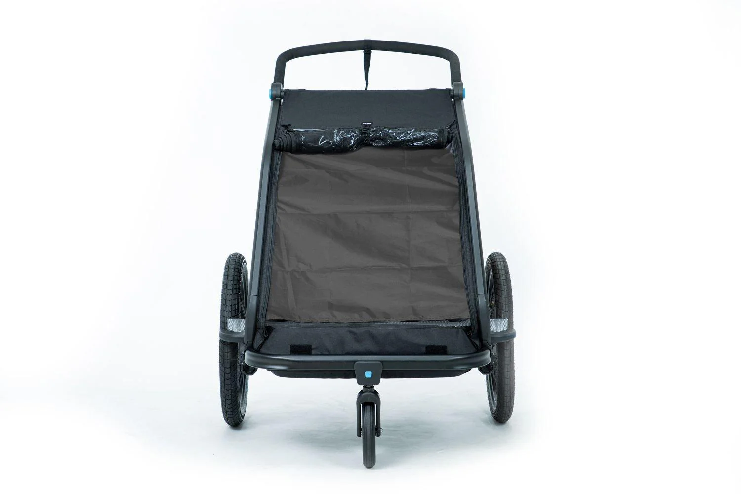 Cube Kinder Fahrradanhänger Double CMPT schwarz - Image 6