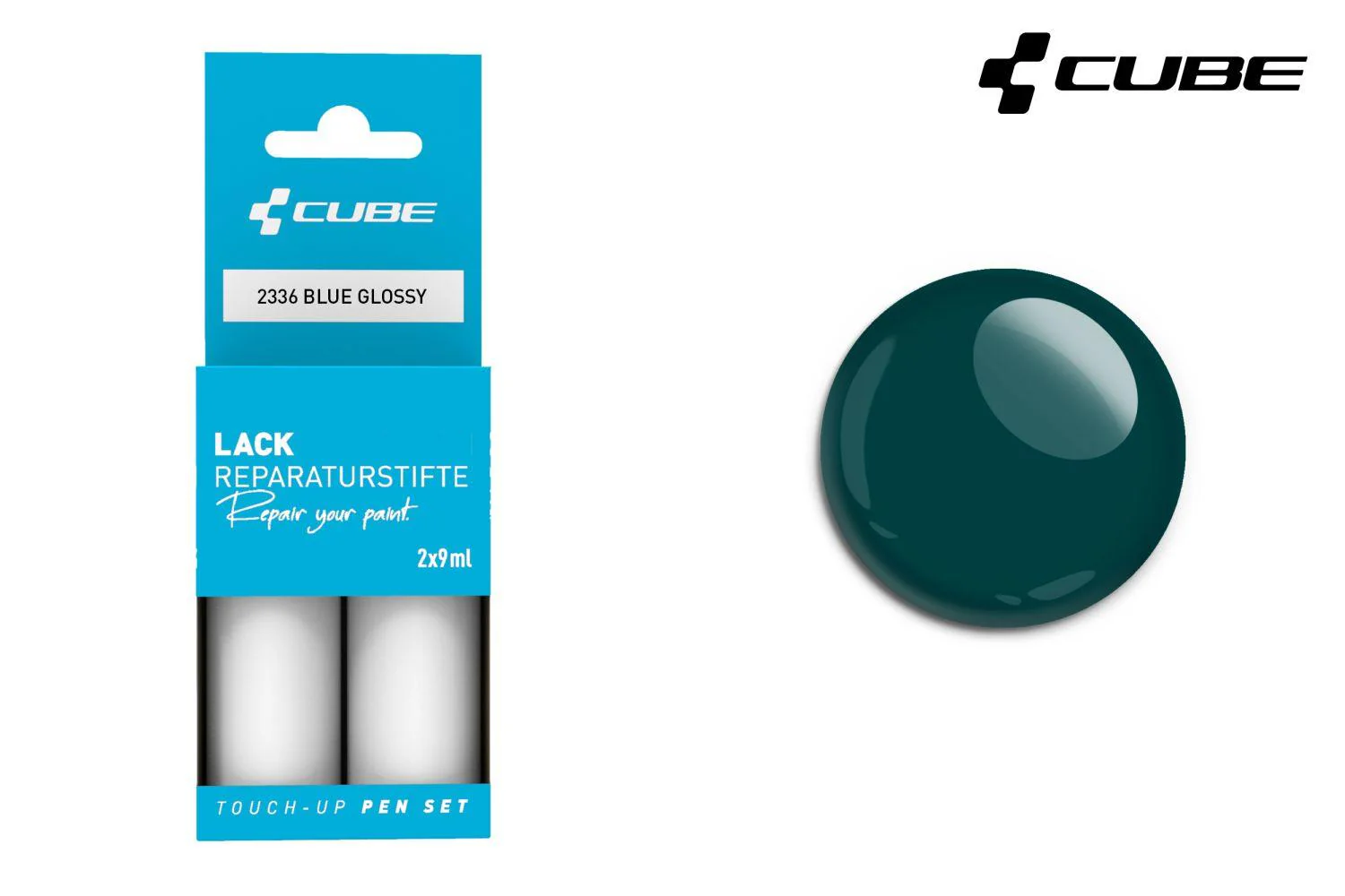 Cube Lackstift Set BLUE glossy 2336
