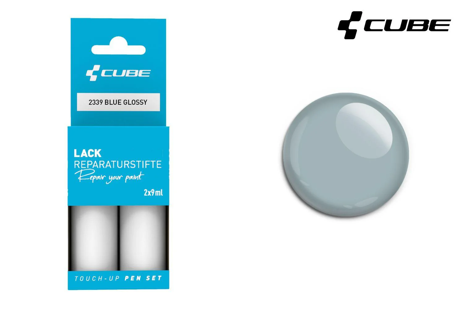 Cube Lackstift Set BLUE glossy 2339