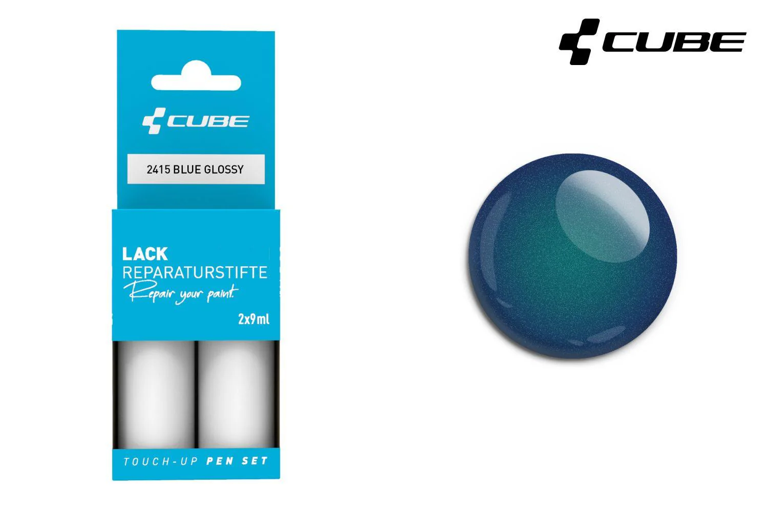Cube Lackstift Set BLUE glossy 2415