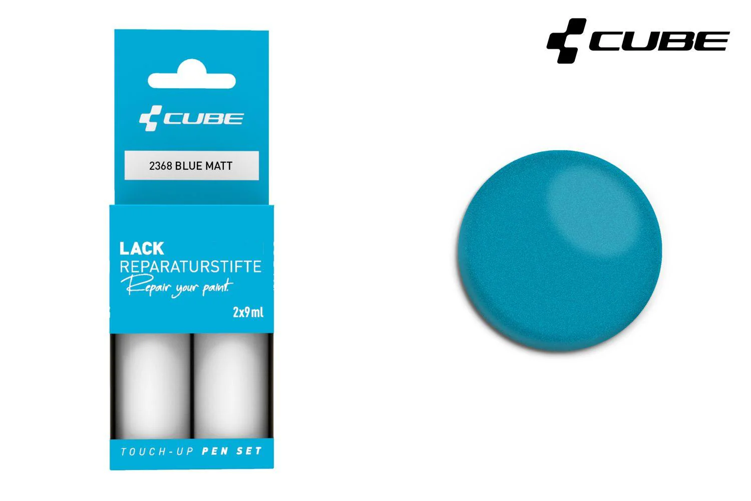 Cube Lackstift Set BLUE matt 2368