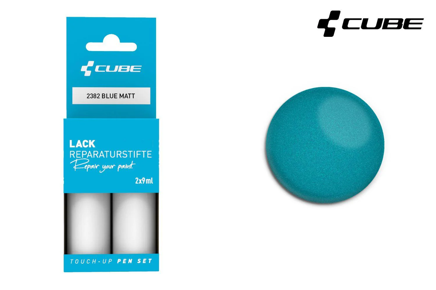 Cube Lackstift Set BLUE matt 2382