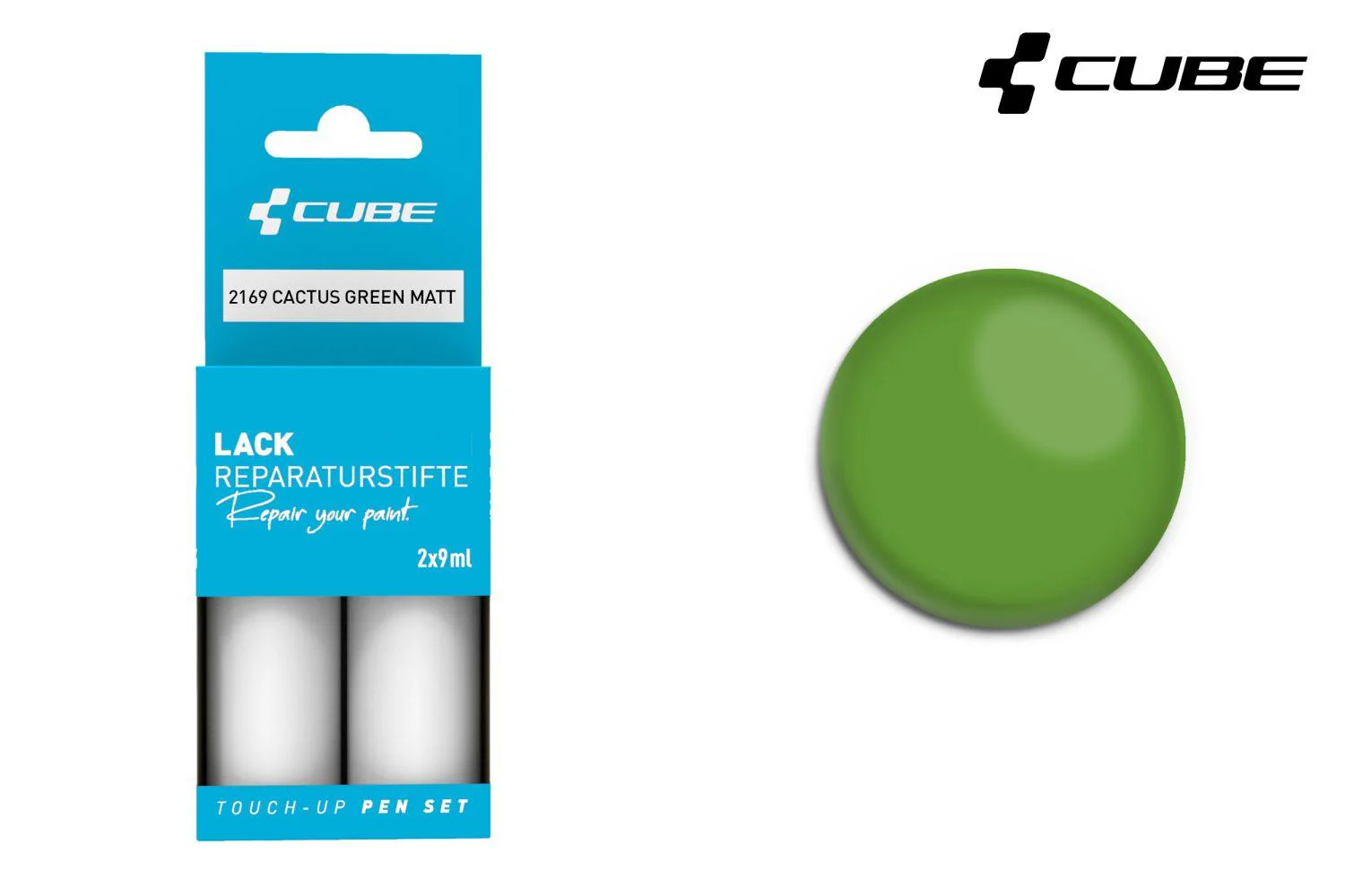Cube Lackstift Set CACTUS GREEN matt 2169