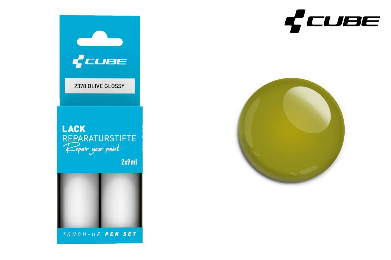 Cube Lackstift Set OLIVE glossy 2378