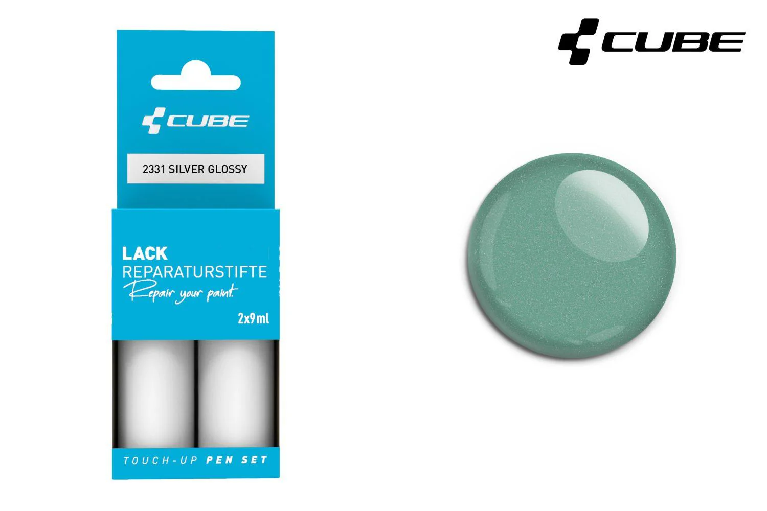 Cube Lackstift Set SILVER glossy 2331