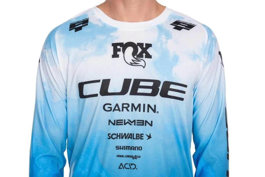 Cube MTB Trikot X Actionteam langarm - Image 4