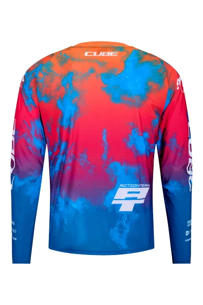 Cube MTB Trikot X Actionteam langarm - Image 8