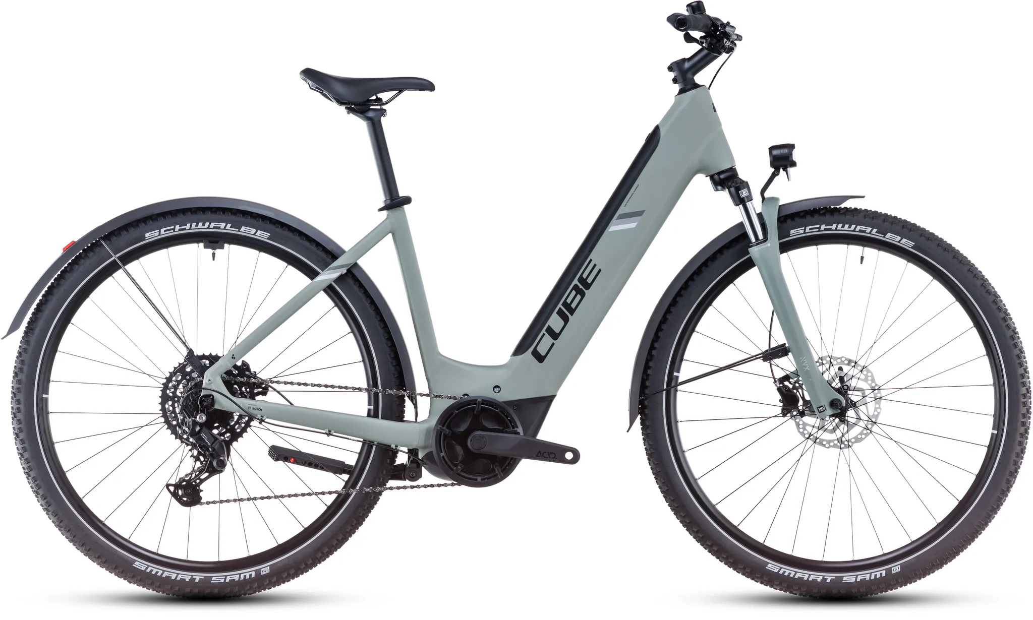 Cube Nuride Hybrid Performance 500 Allroad grey Tiefeinsteiger