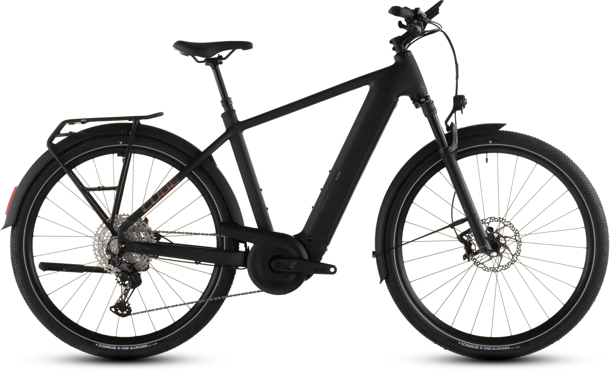 Cube Nuride Hybrid SLX 800 black´n´gold 2026