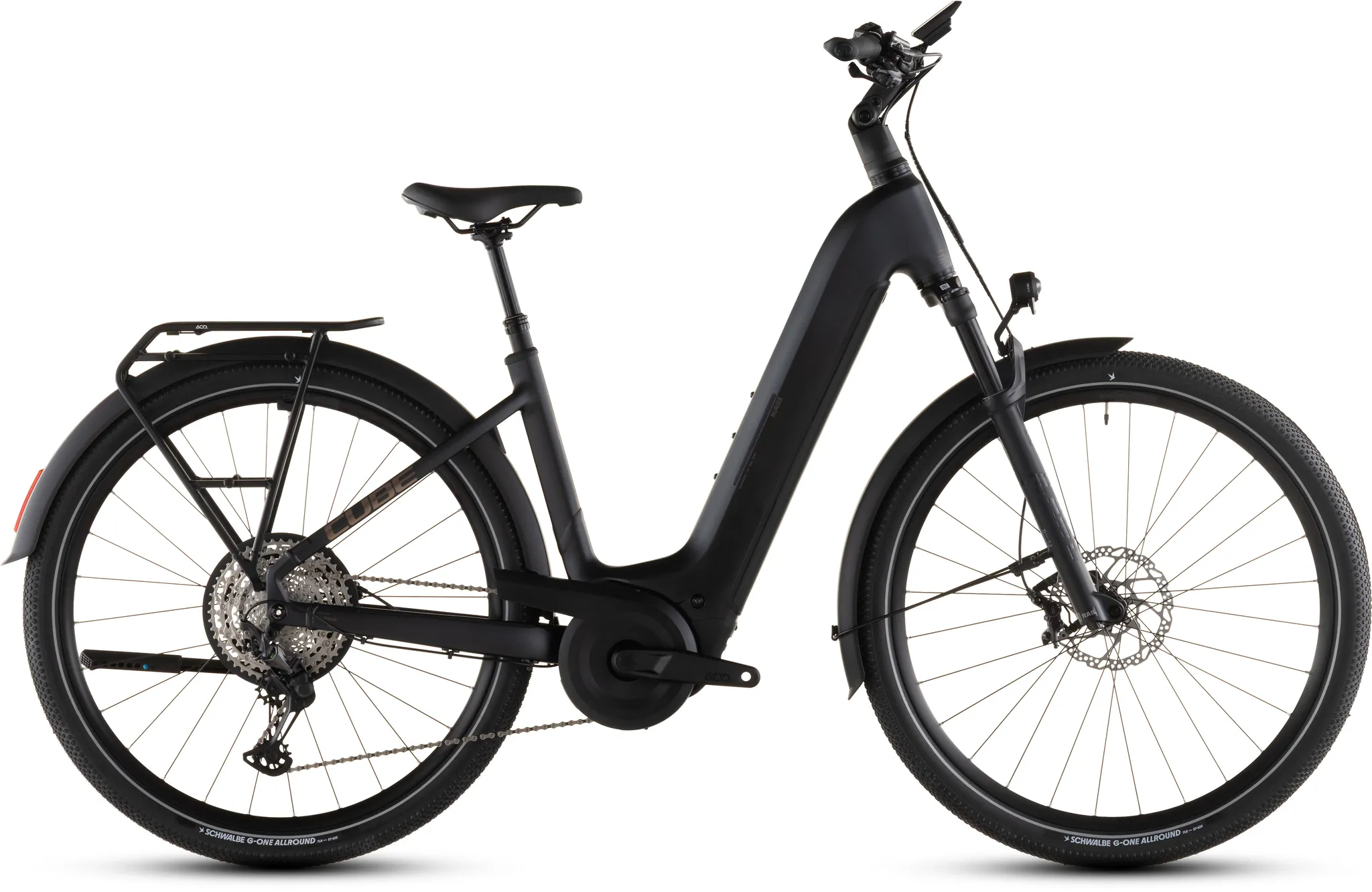 Cube Nuride Hybrid SLX 800 black´n´gold Tiefeinsteiger 2026