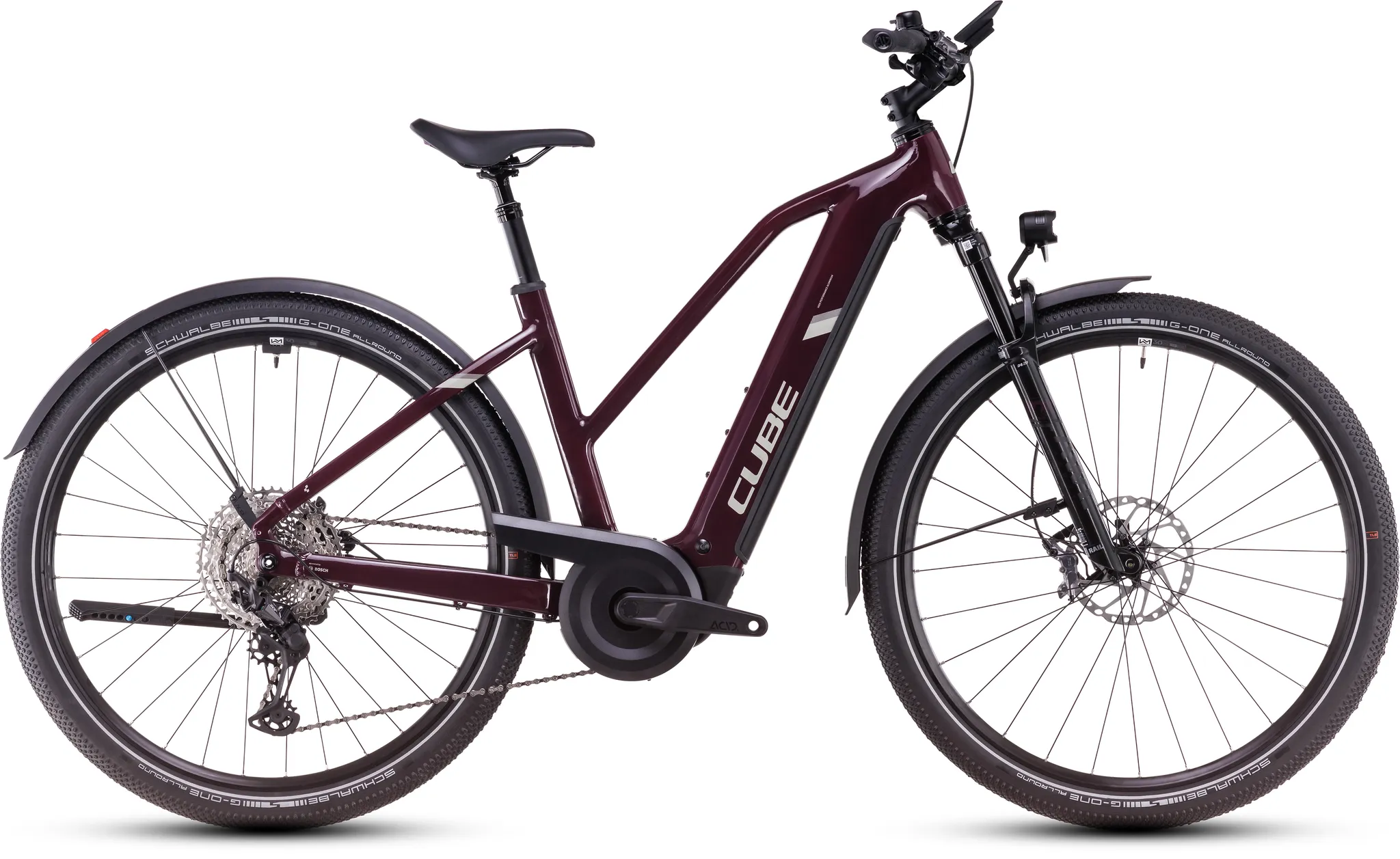 Cube Nuride Hybrid SLX Allroad amarone Trapeze