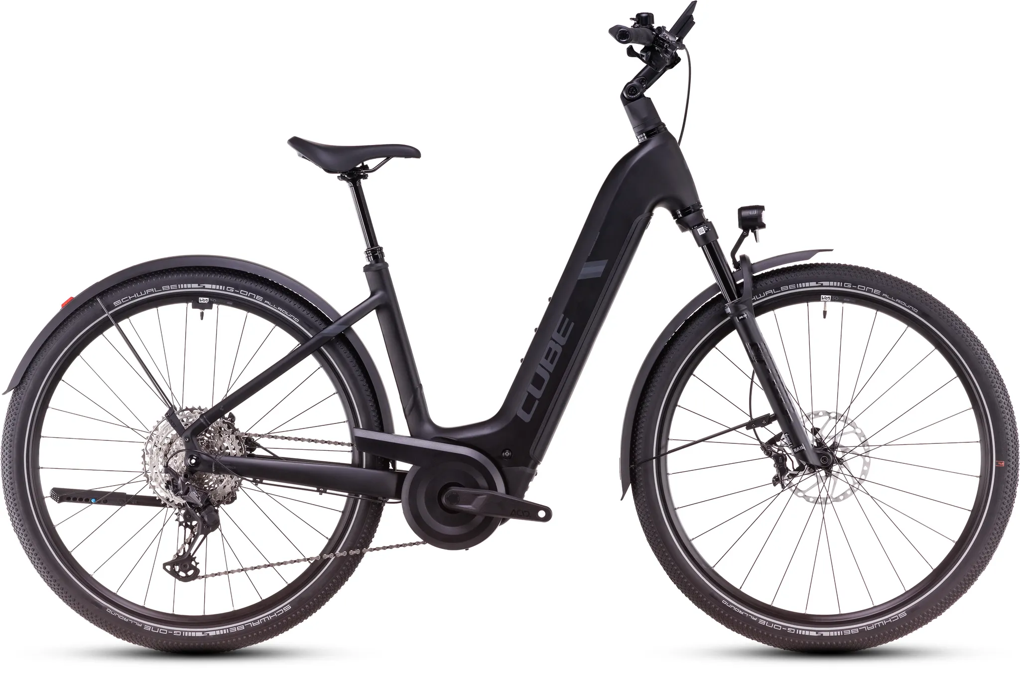 Cube Nuride Hybrid SLX Allroad black Tiefeinsteiger