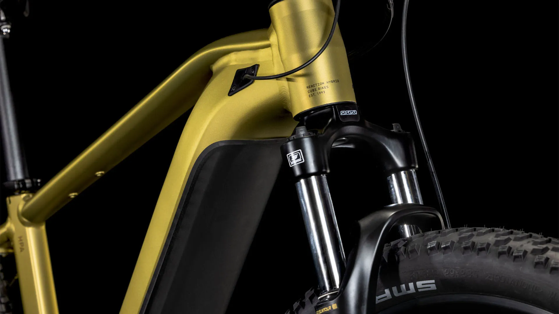 Cube Reaction Hybrid Performance 500 Gold lime bla - Image 6