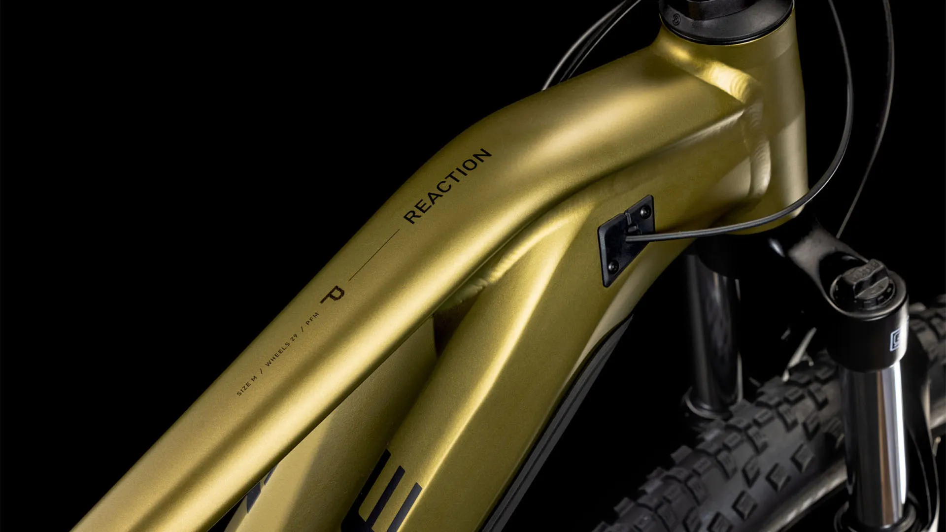 Cube Reaction Hybrid Performance 500 Gold lime bla Trapez - Image 2