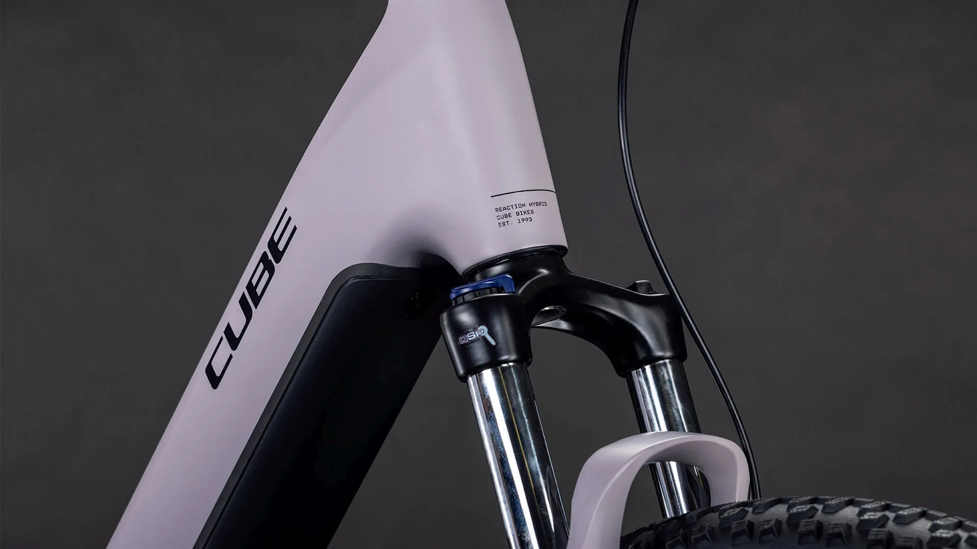 Cube Reaction Hybrid Performance 600 plumgrey´n´black Tiefeinsteiger 2026 - Image 6