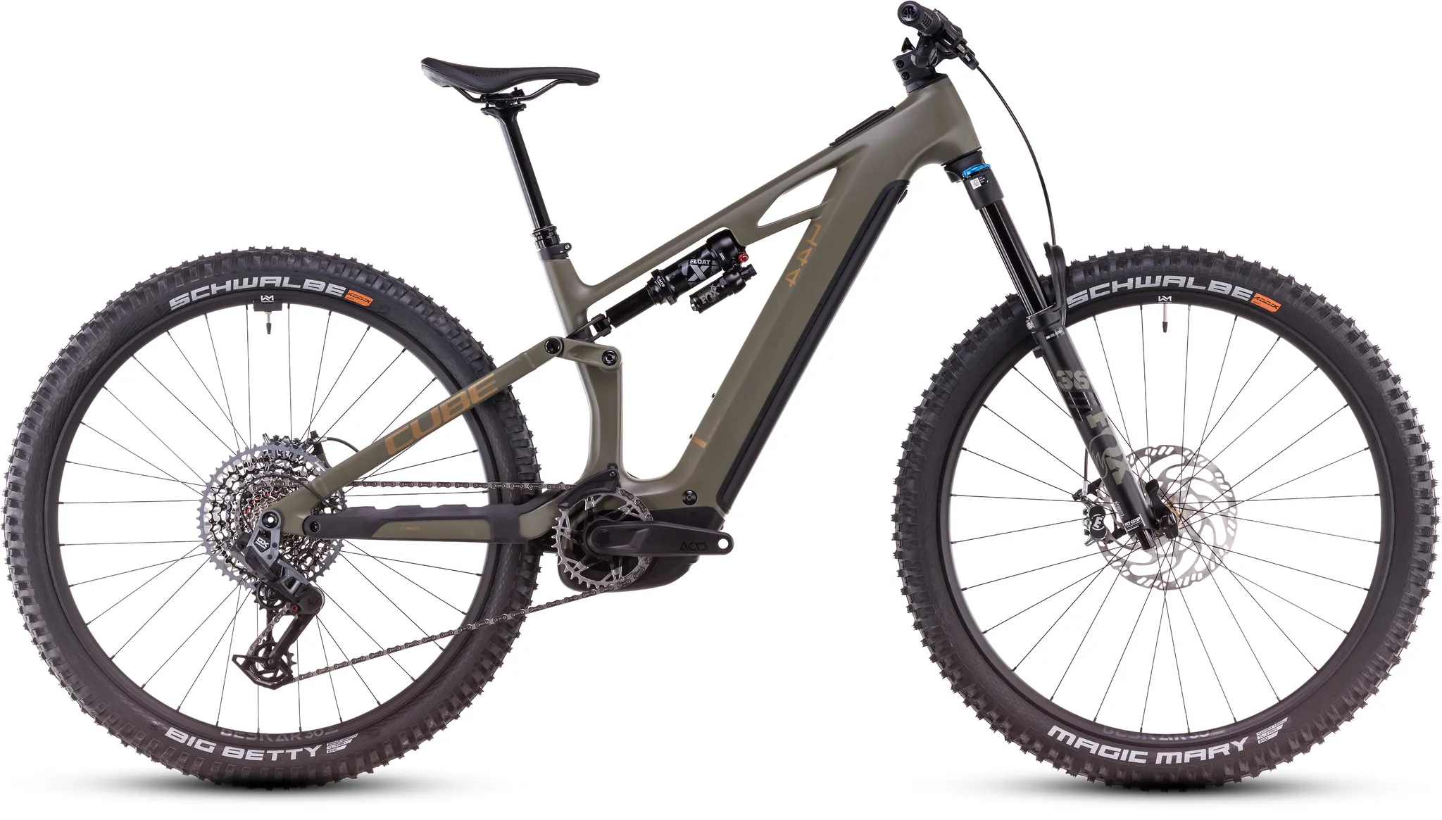Cube Stereo Hybrid ONE44 HPC TM 800 olive