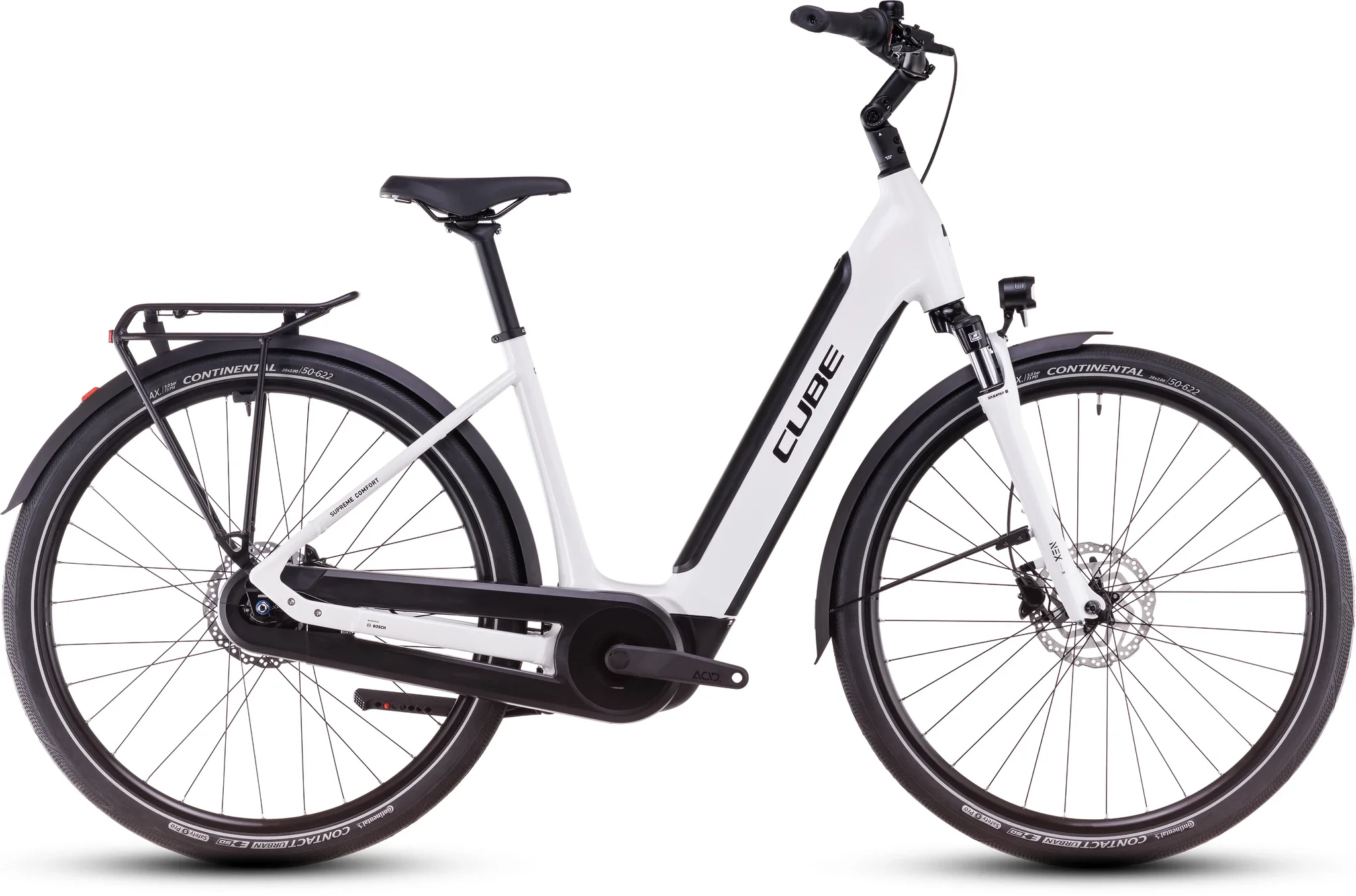Cube Supreme Hybrid Comf. ONE 500 white EE