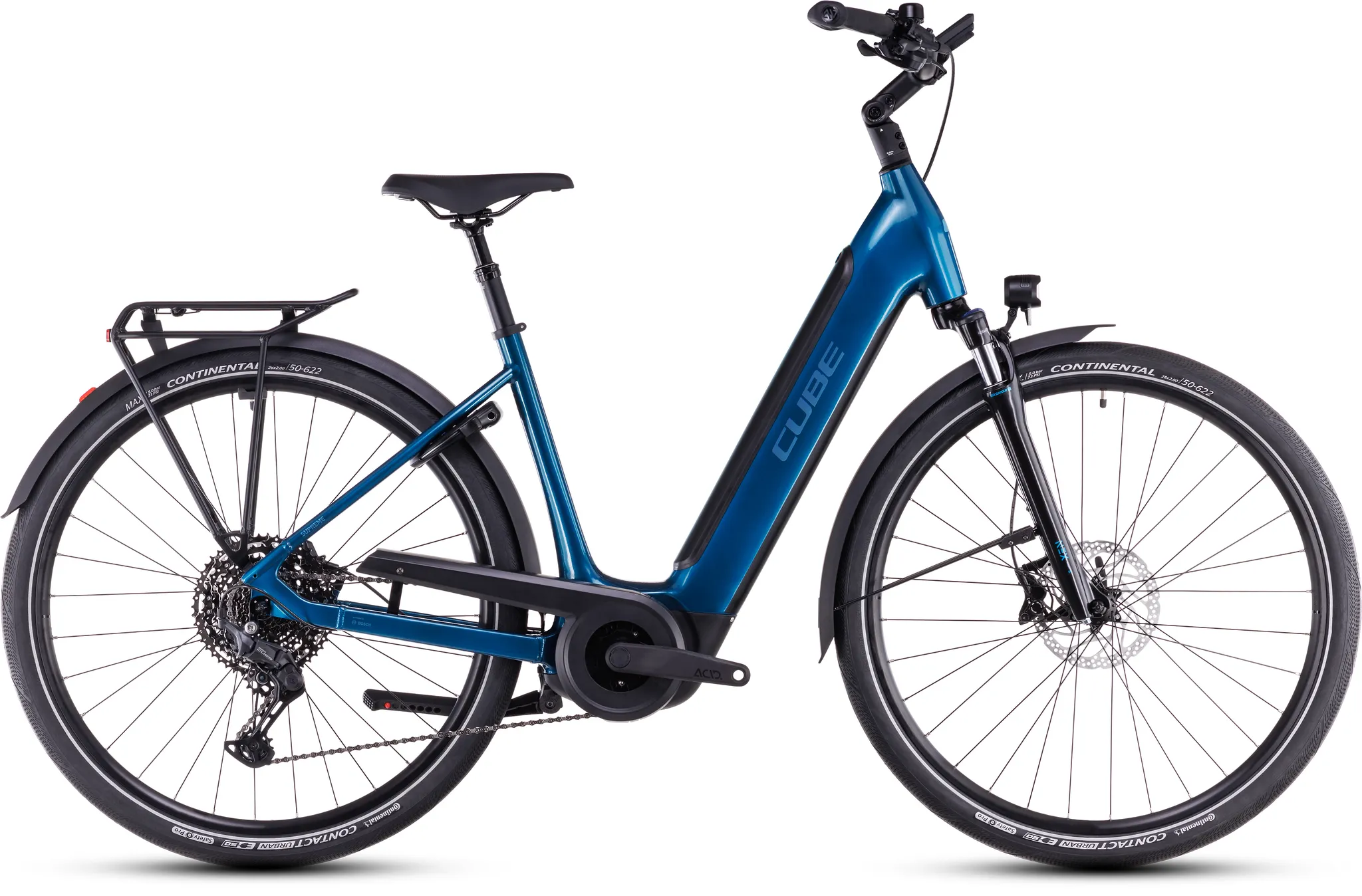 Cube Supreme Hybrid Pro 625 electricblue´n´blue Tiefeinsteiger 2026