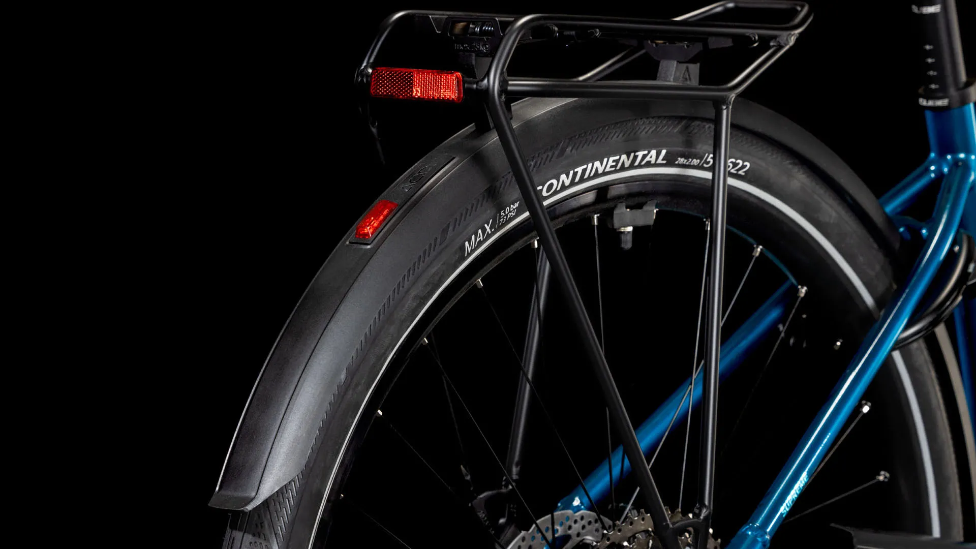 Cube Supreme Hybrid Pro 625 electricblue´n´blue Tiefeinsteiger 2026 - Image 4
