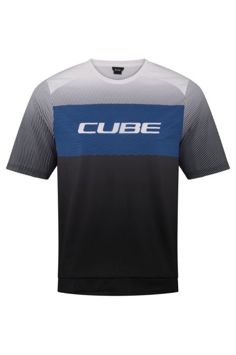 Cube TEAMLINE Rundhalstrikot CMPT kurzarm