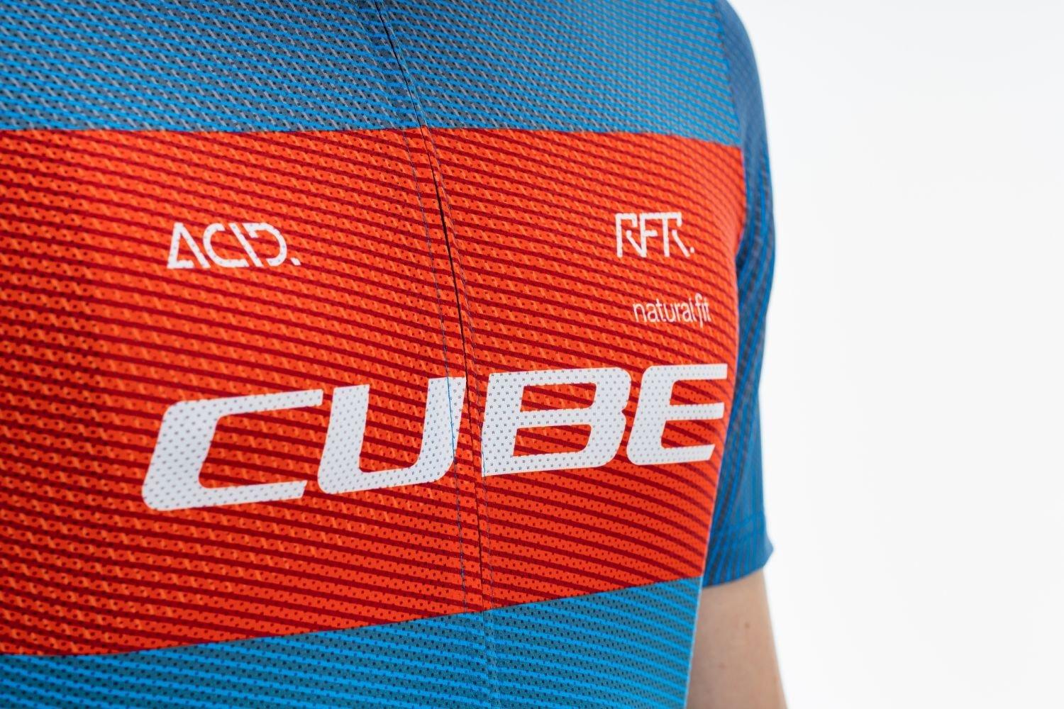 Cube TEAMLINE Trikot CMPT kurzarm - Image 4