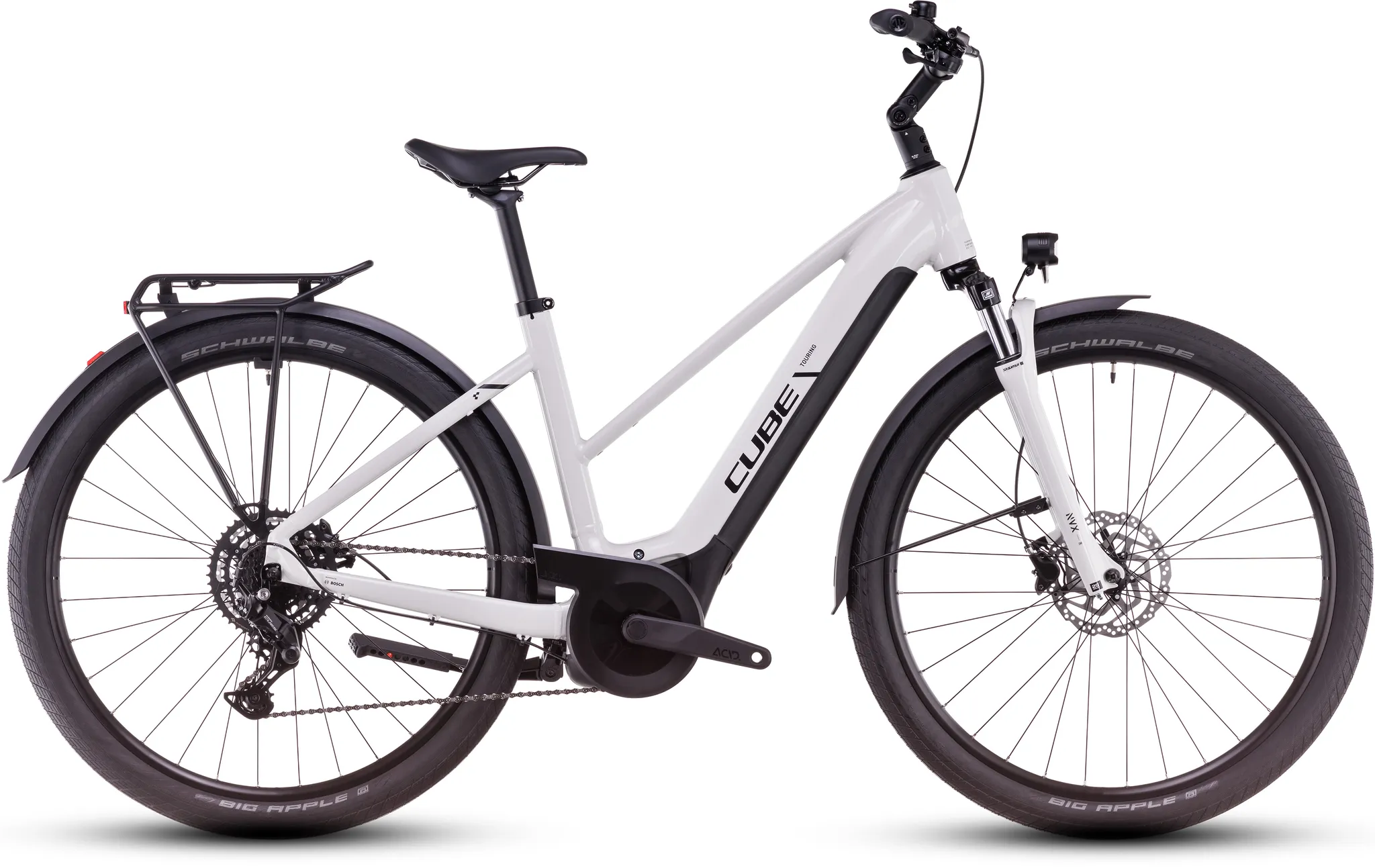 Cube Touring Hybrid ONE 625 cotton´n´grey Trapez