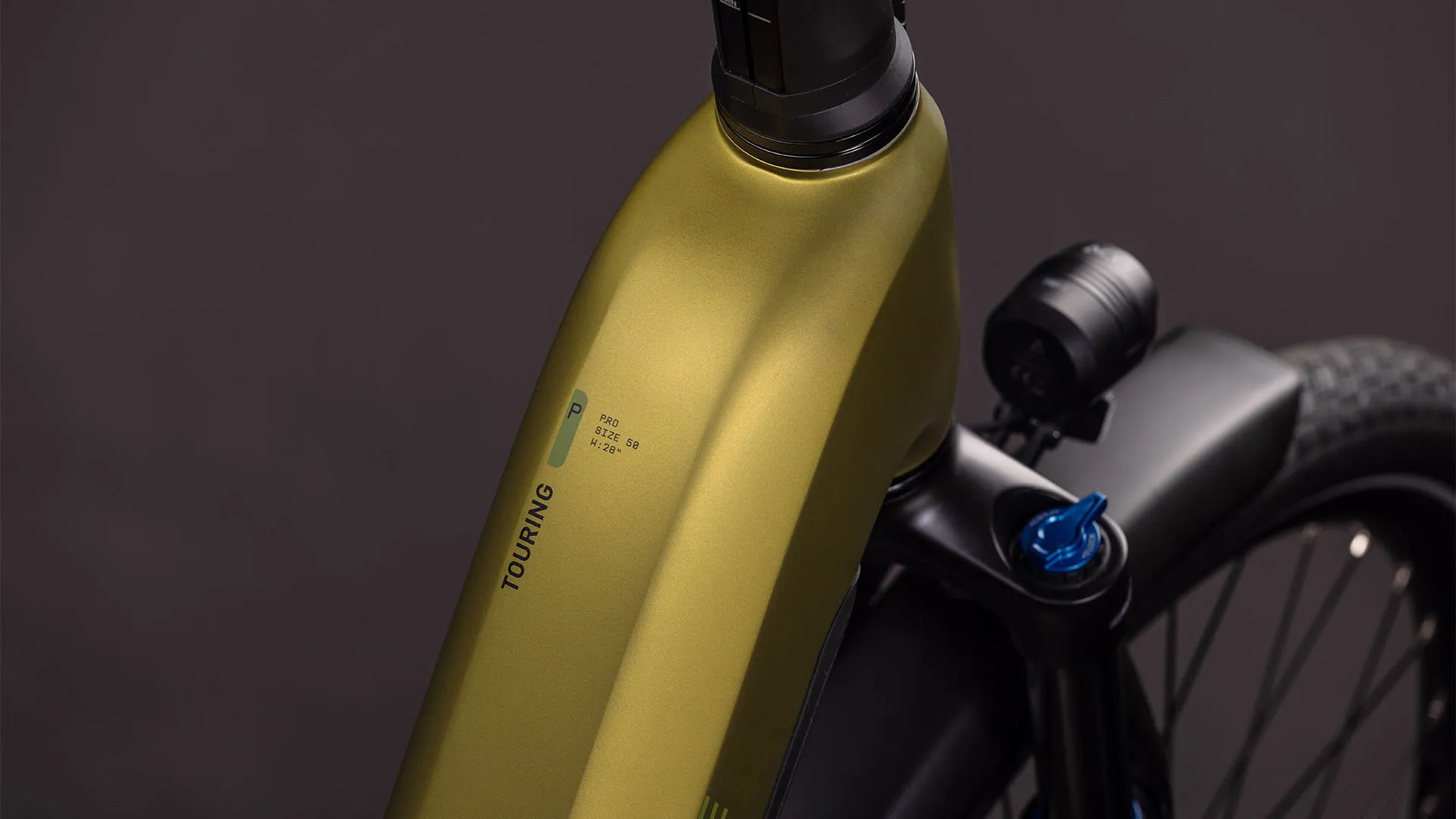 Cube Touring Hybrid Pro 800 goldenlime´n´black Tiefeinsteiger 2026 - Image 2