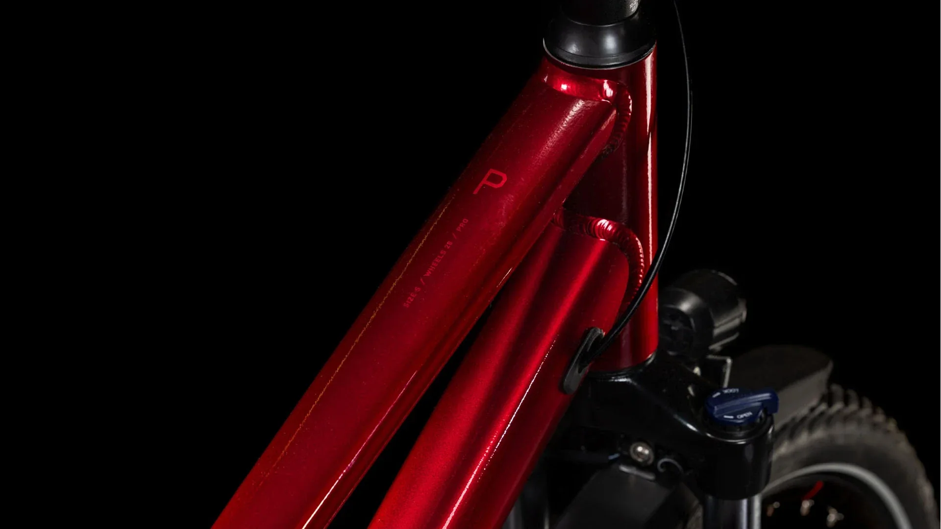 Cube Touring Pro maroon´n´pearl Trapez - Image 5